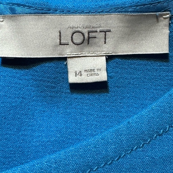 Ann Taylor Loft Sleeveless Shift Dress - Picture 8 of 9